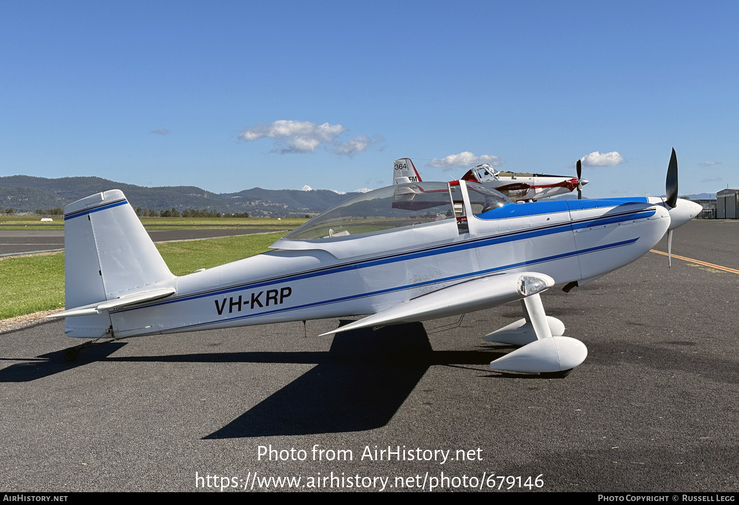 Aircraft Photo of VH-KRP | Van's RV-8 | AirHistory.net #679146