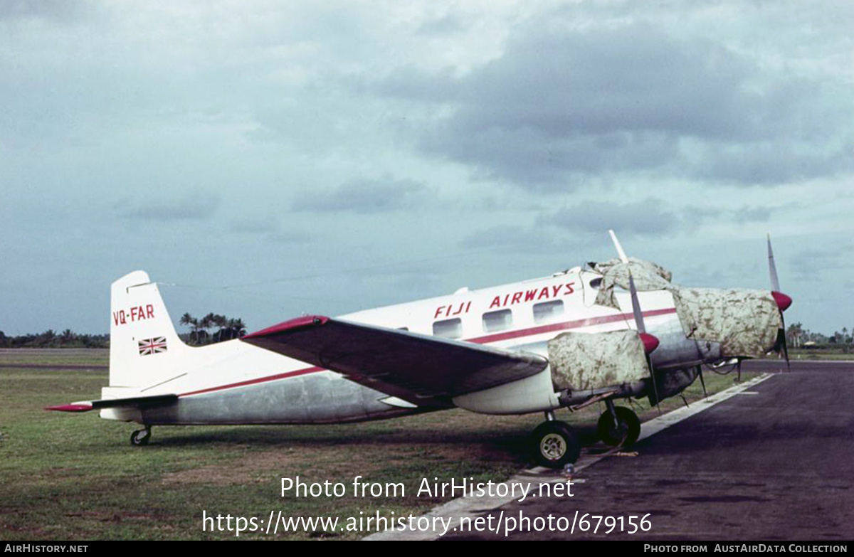 Aircraft Photo of VQ-FAR | De Havilland Australia DHA-3 Drover Mk2 | Fiji Airways | AirHistory.net #679156