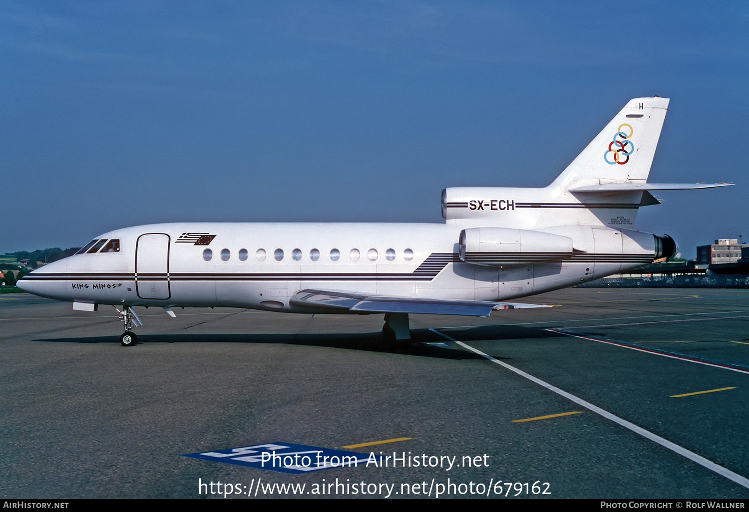 Aircraft Photo of SX-ECH | Dassault Falcon 900 | Olympic | AirHistory.net #679162