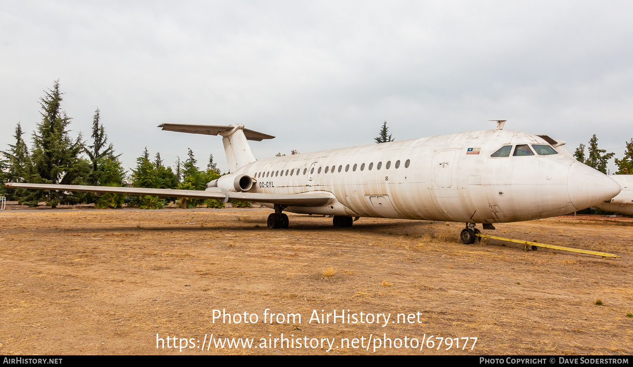 Aircraft Photo of CC-CYL | BAC 111-207AJ One-Eleven | AirHistory.net #679177