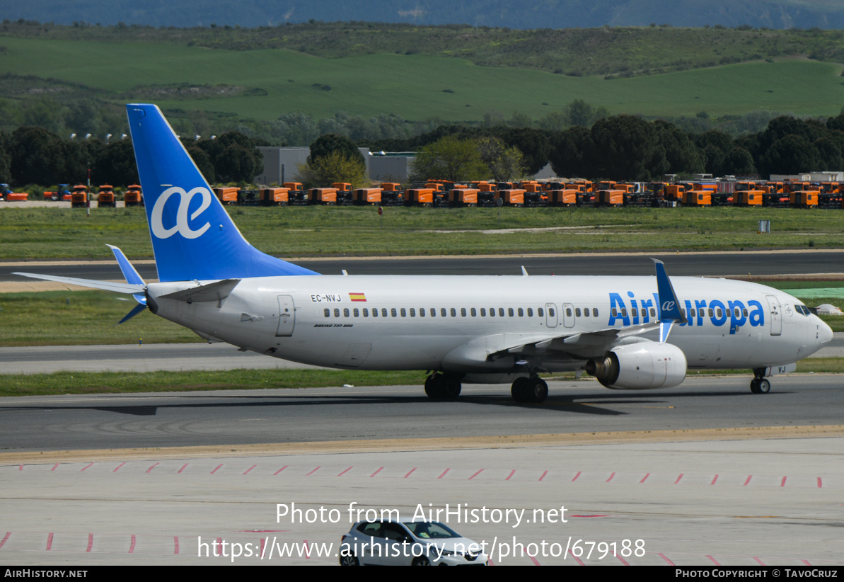 Aircraft Photo of EC-NVJ | Boeing 737-8K5 | Air Europa | AirHistory.net #679188