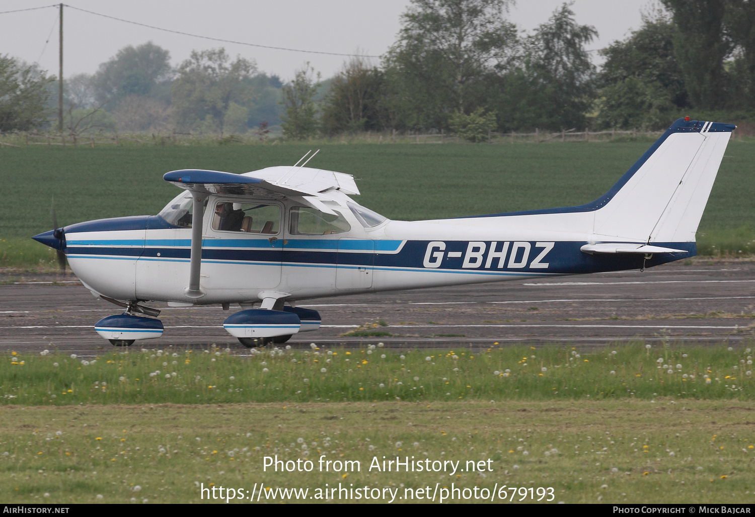 Aircraft Photo of G-BHDZ | Reims F172N | AirHistory.net #679193