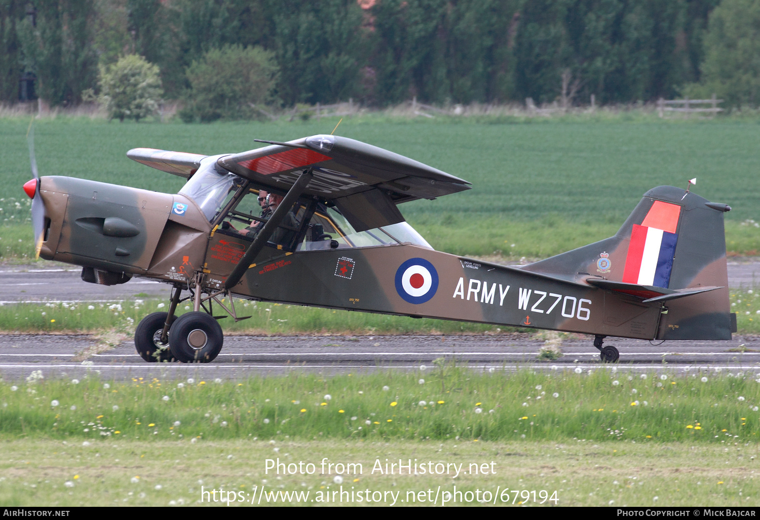 Aircraft Photo of G-BURR / WZ706 | Auster B-5 Auster AOP9 | UK - Army ...