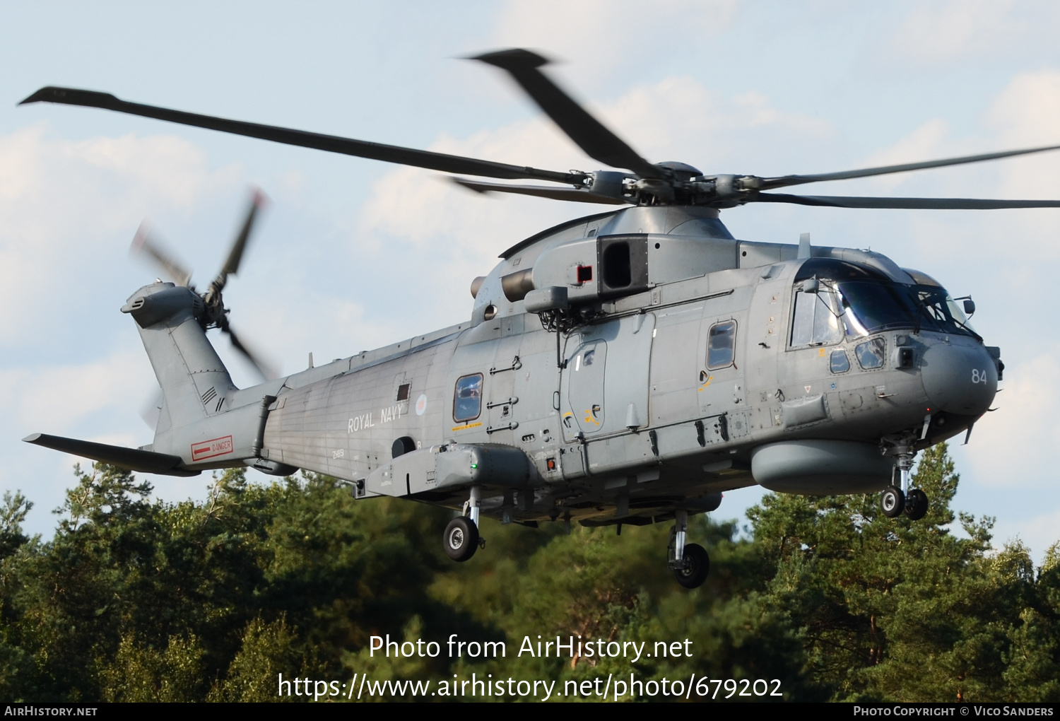 Aircraft Photo of ZH851 | EHI EH101-111 Merlin HM2 | UK - Navy | AirHistory.net #679202