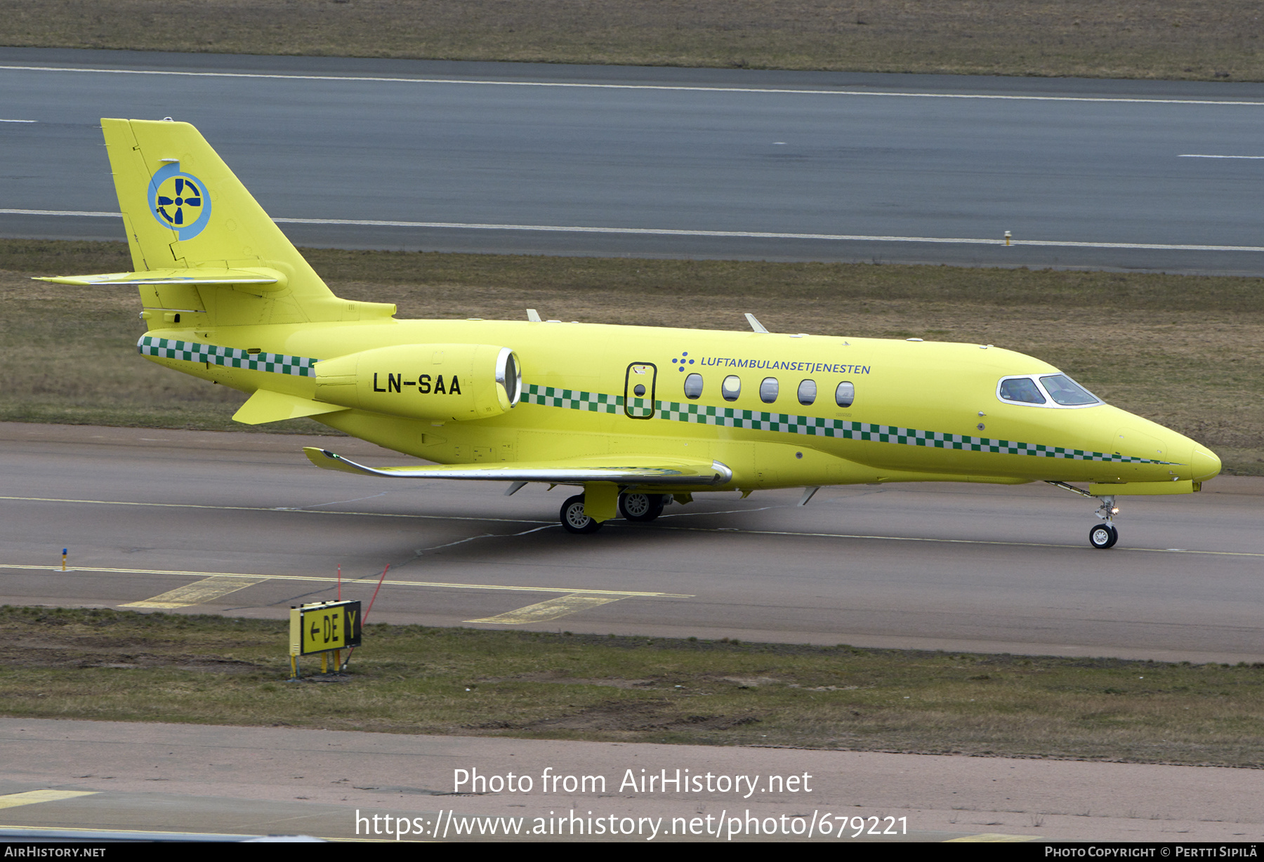 Aircraft Photo of LN-SAA | Cessna 680A Citation Latitude | Luftambulansetjenesten | AirHistory.net #679221