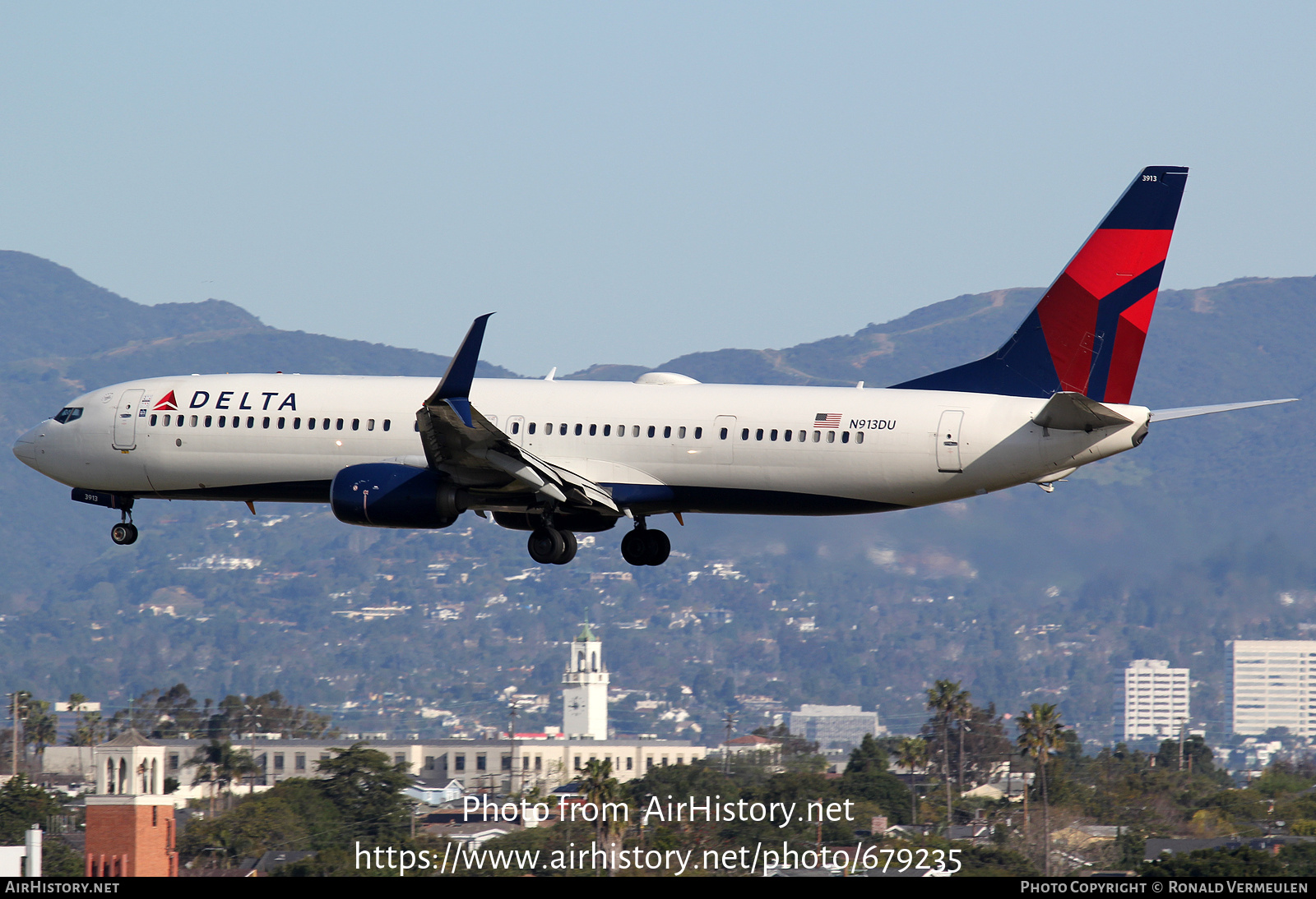 Aircraft Photo of N913DU | Boeing 737-900/ER | Delta Air Lines | AirHistory.net #679235