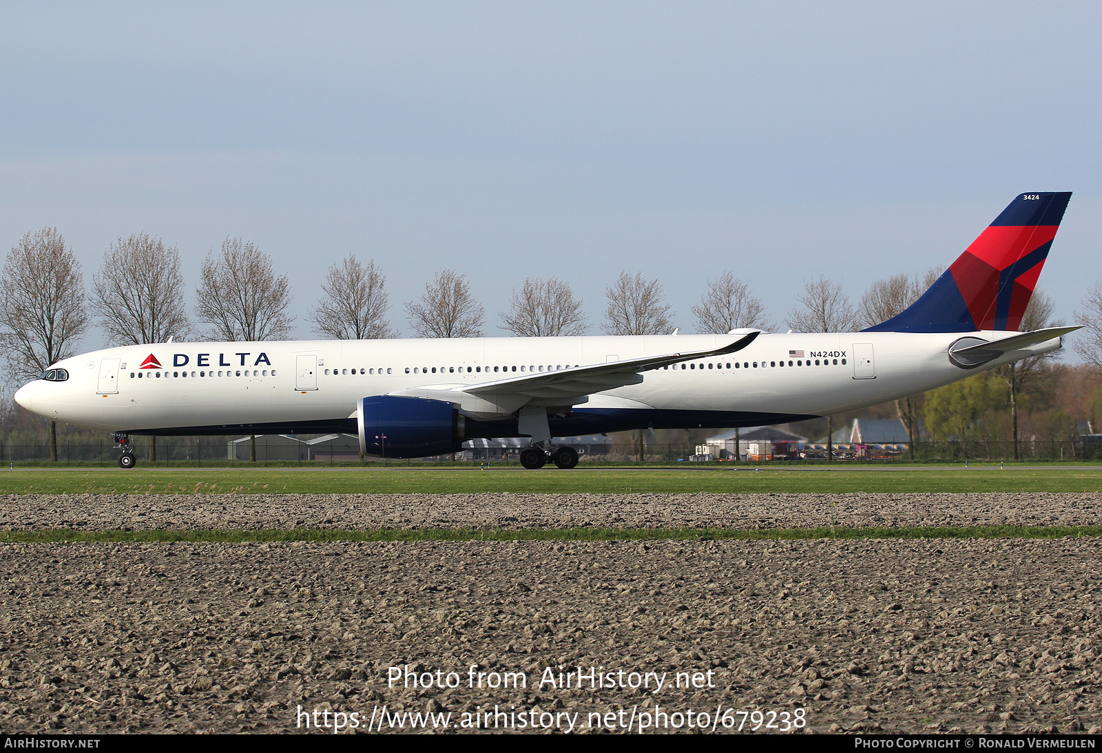 Aircraft Photo of N424DX | Airbus A330-941N | Delta Air Lines | AirHistory.net #679238