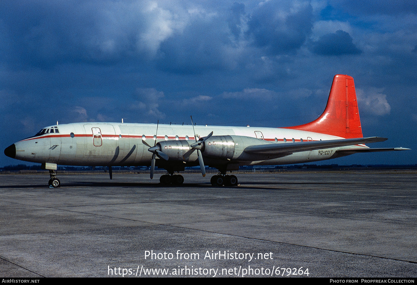 Aircraft Photo of 9Q-CDT | Bristol 175 Britannia C.1 (253) | AirHistory.net #679264