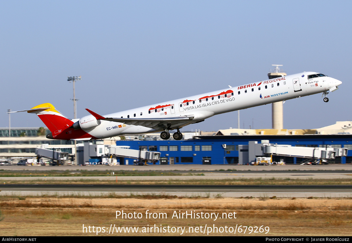 Aircraft Photo of EC-MRI | Bombardier CRJ-1000 (CL-600-2E25) | Iberia Regional | AirHistory.net #679269