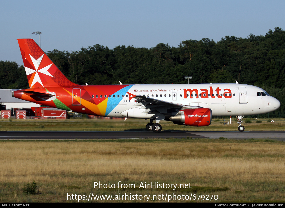 Aircraft Photo of 9H-AEG | Airbus A319-111 | Air Malta | AirHistory.net #679270