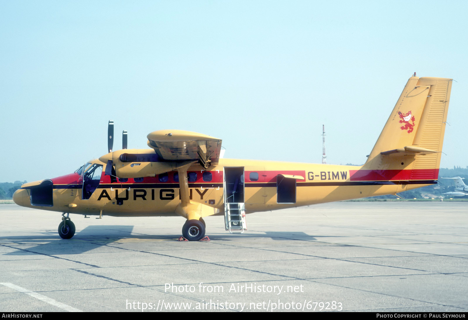 Aircraft Photo of G-BIMW | De Havilland Canada DHC-6-300 Twin Otter | Aurigny Air Services | AirHistory.net #679283