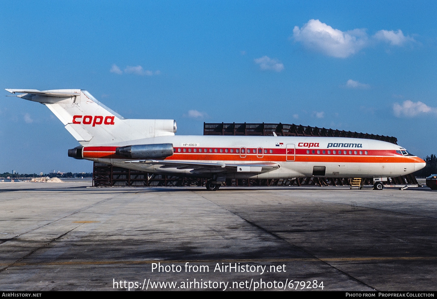 Aircraft Photo of HP-1063 | Boeing 727-27C | COPA Panama | AirHistory.net #679284