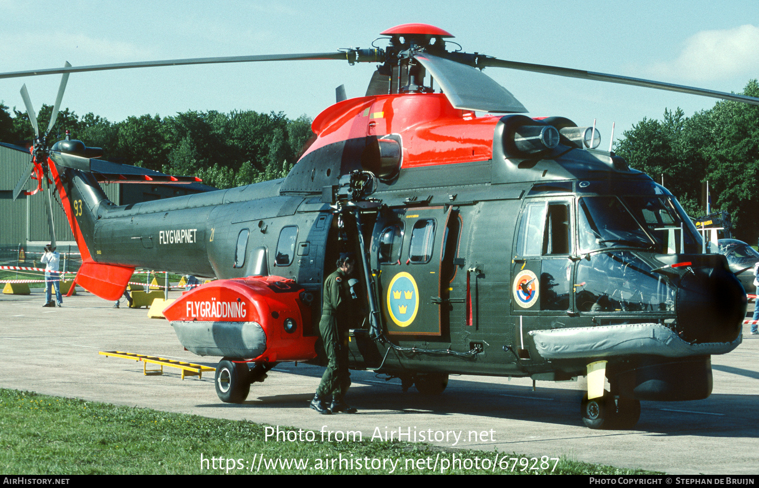 Aircraft Photo of 10403 | Aerospatiale Hkp10 Super Puma (AS-332M1) | Sweden - Air Force | AirHistory.net #679287