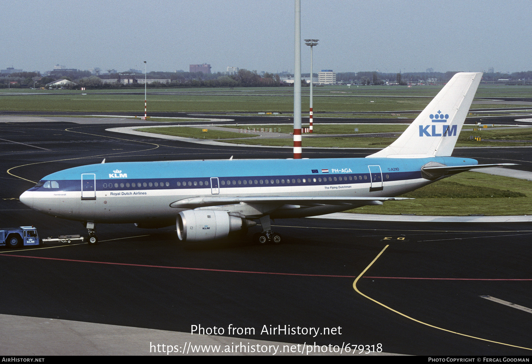 Aircraft Photo of PH-AGA | Airbus A310-203 | KLM - Royal Dutch Airlines | AirHistory.net #679318