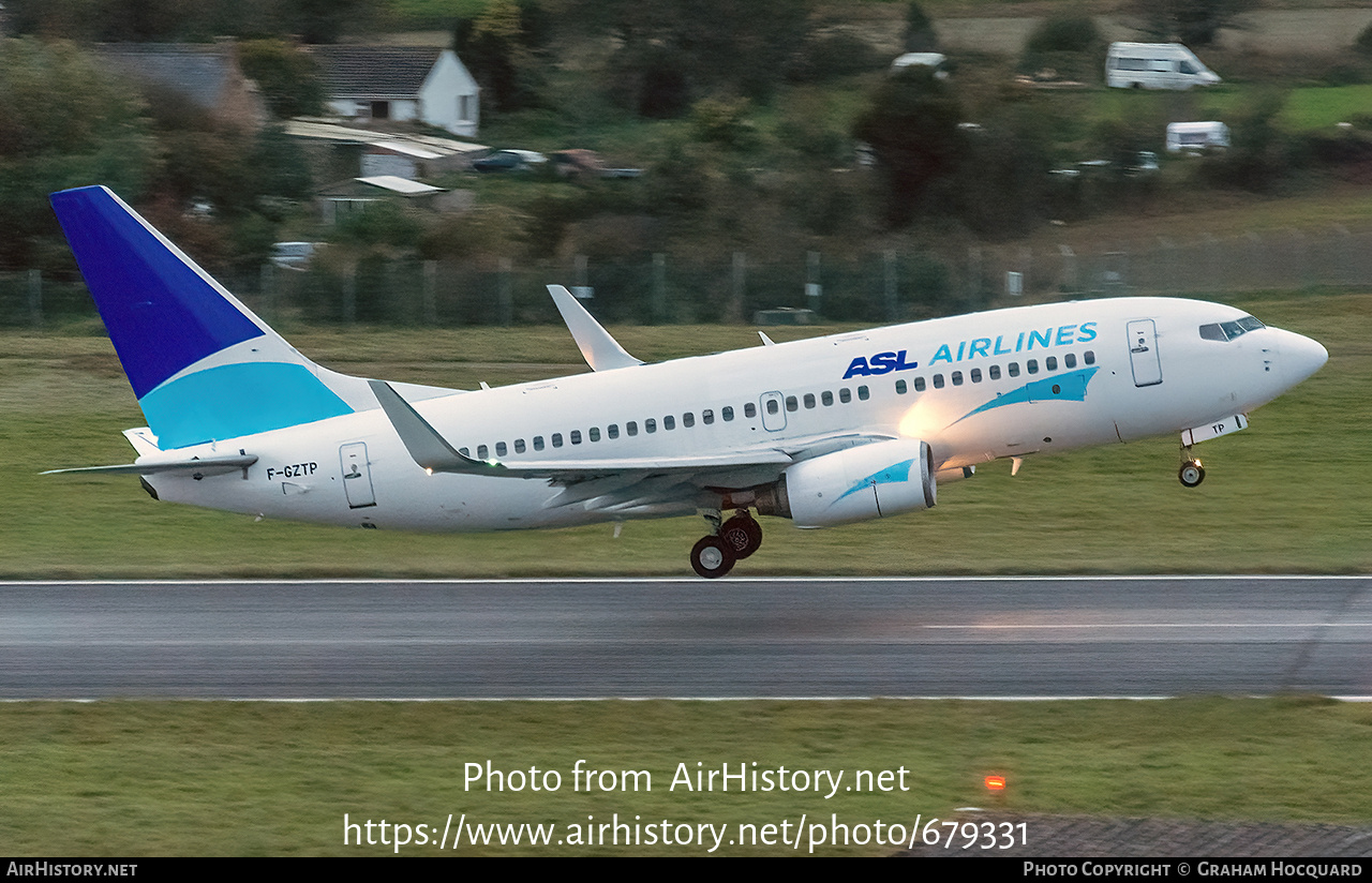 Aircraft Photo of F-GZTP | Boeing 737-71B | ASL Airlines | AirHistory.net #679331