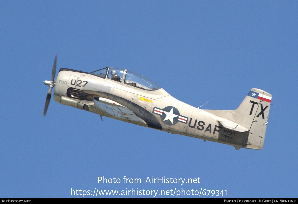 Aircraft Photo of N9060F / 138164 | North American T-28B Trojan | USA - Air Force | AirHistory.net #679341