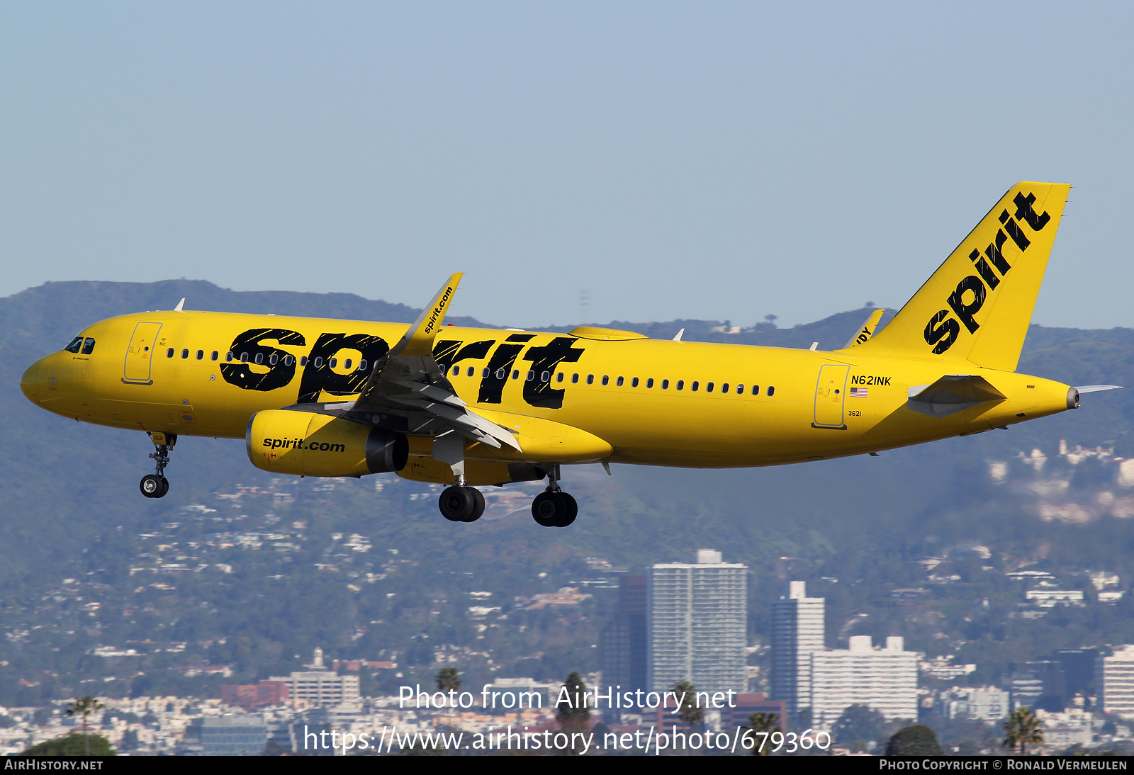 Aircraft Photo of N621NK | Airbus A320-232 | Spirit Airlines ...