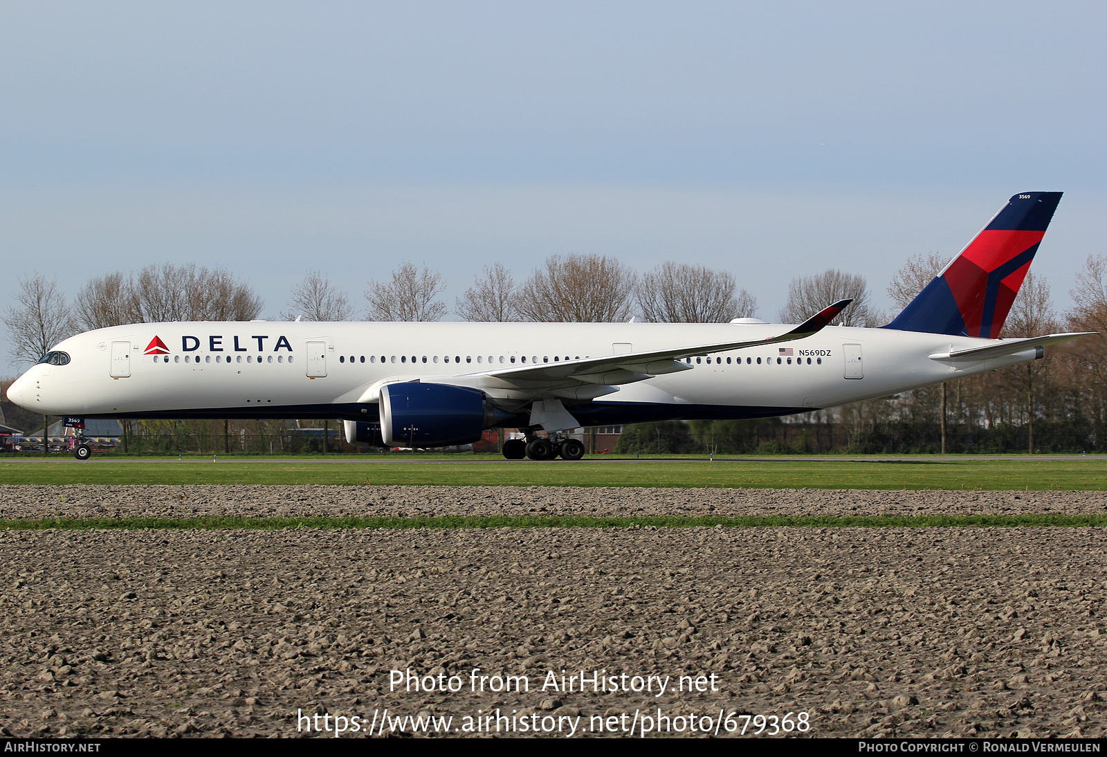 Aircraft Photo of N569DZ | Airbus A350-941 | Delta Air Lines | AirHistory.net #679368