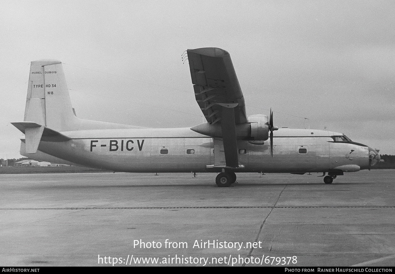 Aircraft Photo of F-BICV | Hurel-Dubois HD-34 | IGN - Institut Géographique National | AirHistory.net #679378