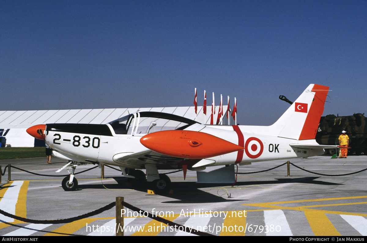 Aircraft Photo of 93-0830 / 2-830 | SIAI-Marchetti SF-260D | Turkey - Air Force | AirHistory.net #679380