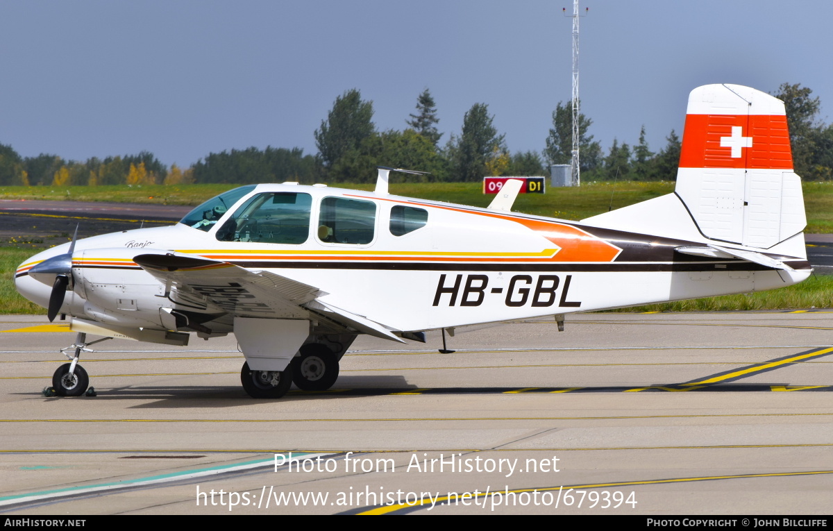 Aircraft Photo of HB-GBL | Beech 95 Travel Air | AirHistory.net #679394