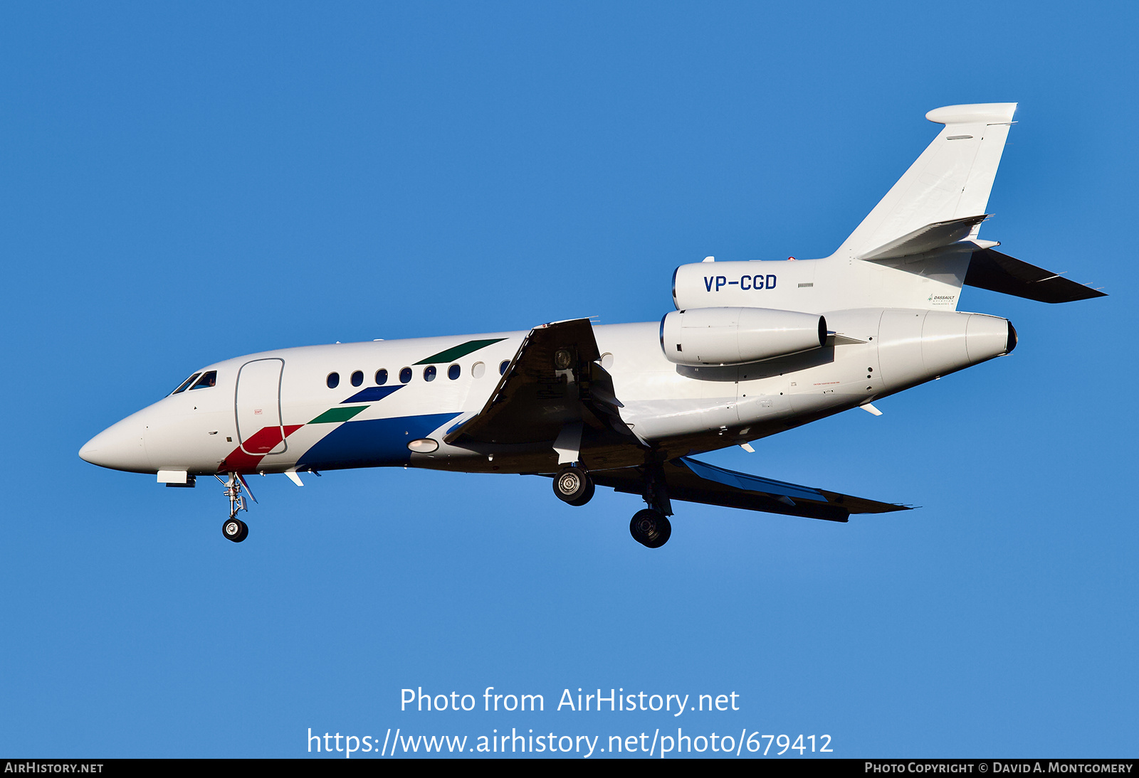 Aircraft Photo of VP-CGD | Dassault Falcon 900EX | AirHistory.net #679412