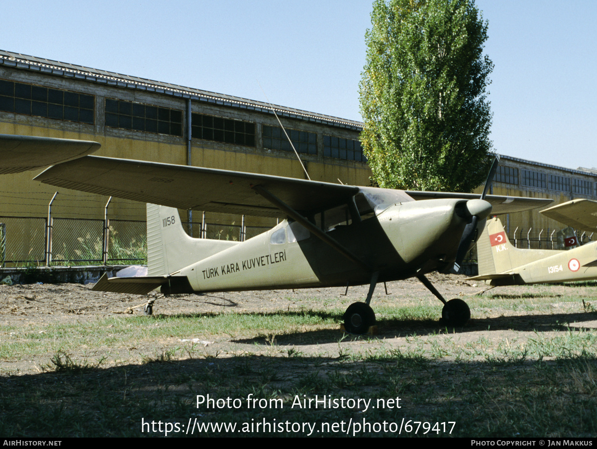 Aircraft Photo of 11158 | Cessna U-17A Skywagon (185) | Turkey - Army | AirHistory.net #679417