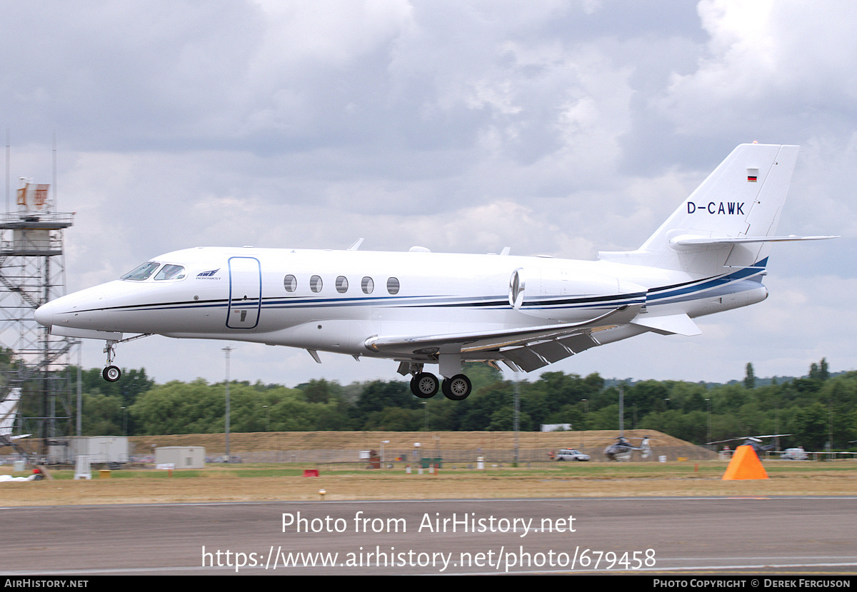 Aircraft Photo of D-CAWK | Cessna 680A Citation Latitude | Aerowest | AirHistory.net #679458