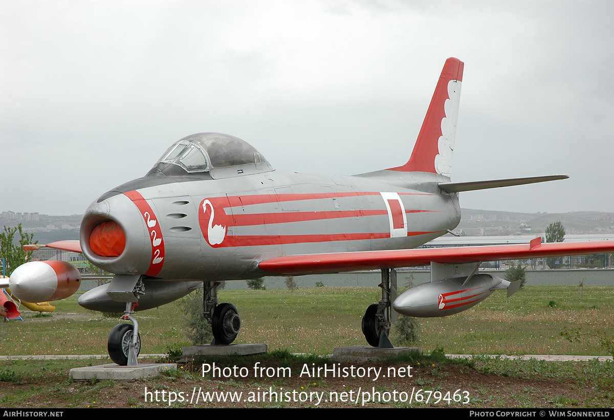 Aircraft Photo of 19190 | Canadair CL-13 Sabre 2 | Turkey - Air Force | AirHistory.net #679463