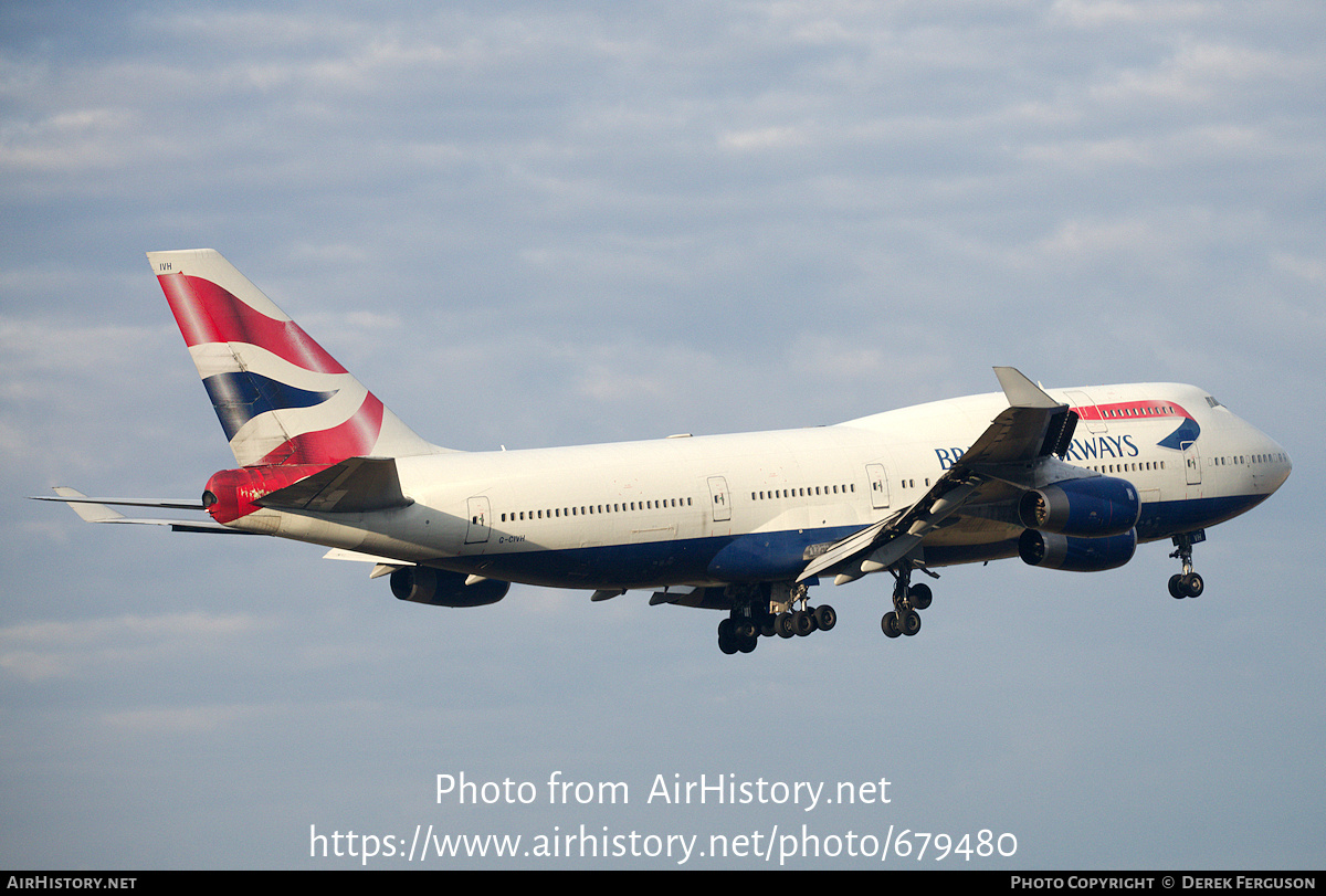 Aircraft Photo of G-CIVH | Boeing 747-436 | British Airways | AirHistory.net #679480