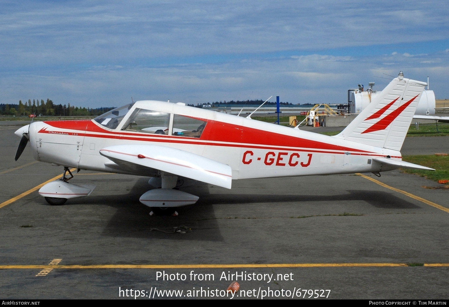 Aircraft Photo of C-GECJ | Piper PA-28-140 Cherokee | AirHistory.net #679527