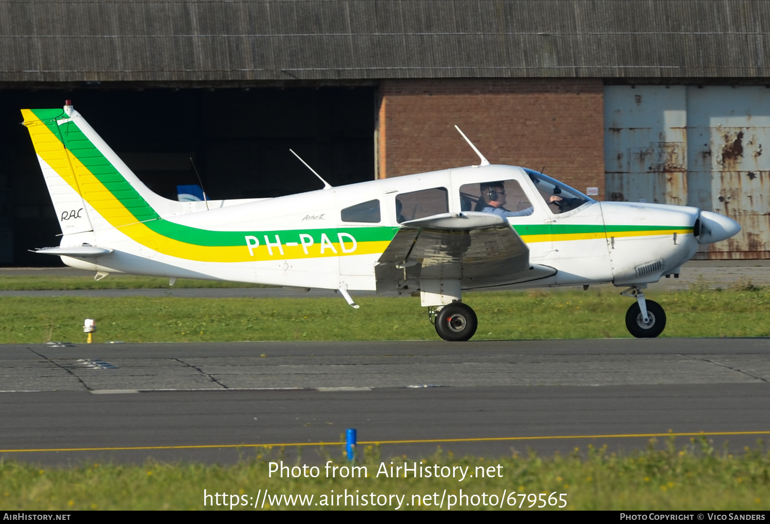 Aircraft Photo of PH-PAD | Piper PA-28-181 Archer II | RAC - Rotterdamsche Aero Club | AirHistory.net #679565