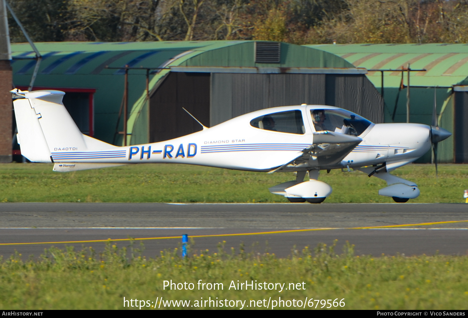 Aircraft Photo of PH-RAD | Diamond DA40D Diamond Star TDI | AirHistory.net #679566