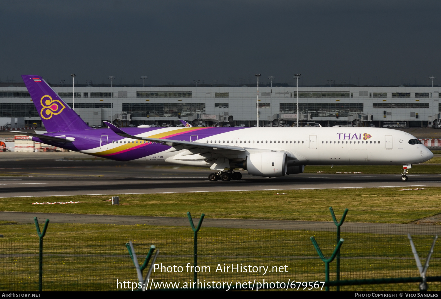 Aircraft Photo of HS-THL | Airbus A350-941 | Thai Airways International | AirHistory.net #679567