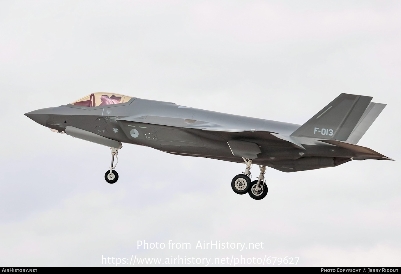 Aircraft Photo of F-013 | Lockheed Martin F-35A Lightning II | Netherlands - Air Force | AirHistory.net #679627