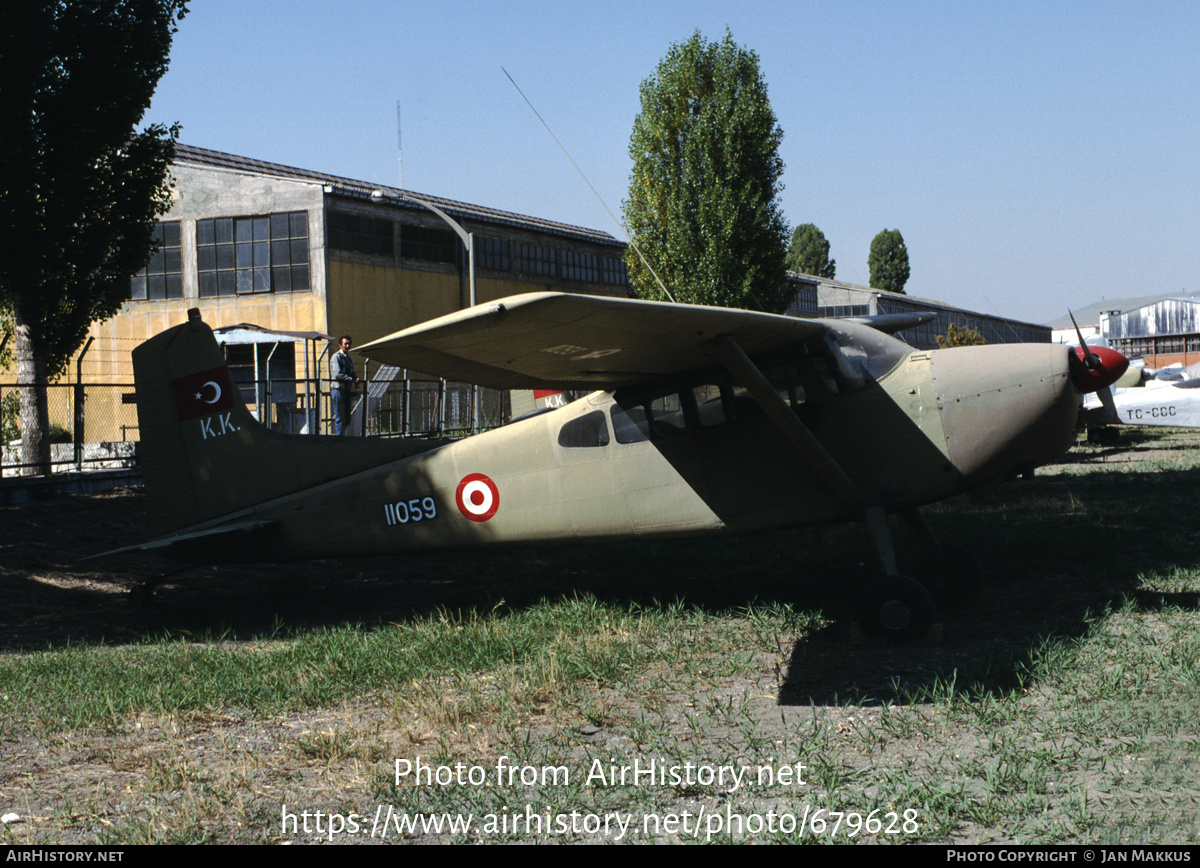 Aircraft Photo of 11059 | Cessna U-17A Skywagon (185) | Turkey - Army | AirHistory.net #679628