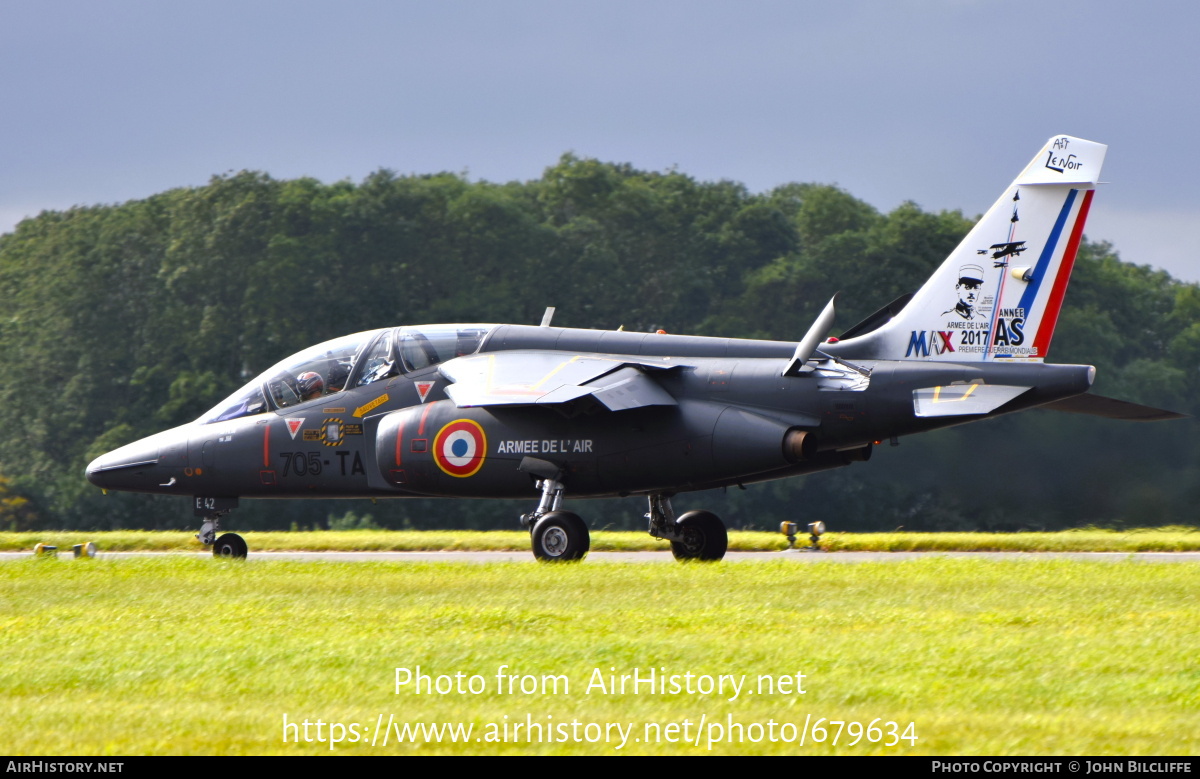 Aircraft Photo of E42 | Dassault-Dornier Alpha Jet E | France - Air Force | AirHistory.net #679634