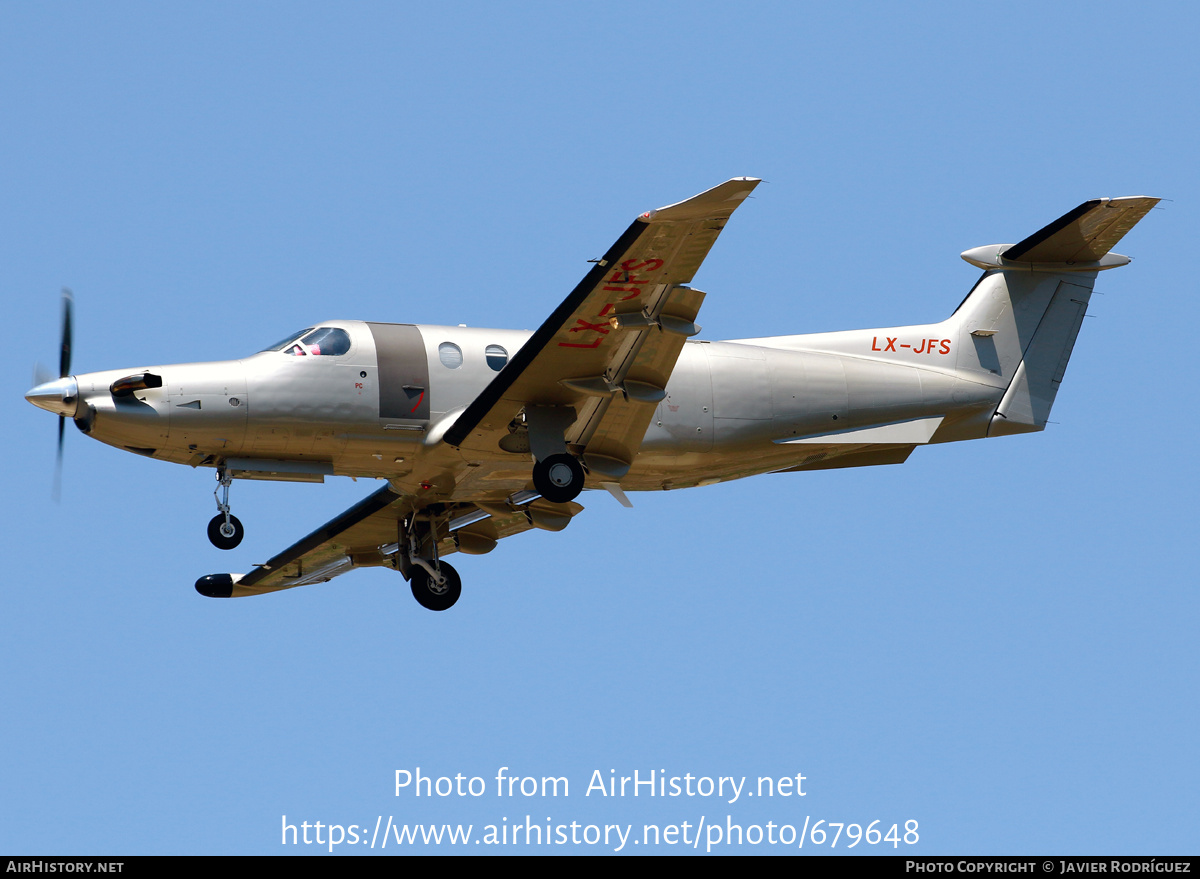 Aircraft Photo of LX-JFS | Pilatus PC-12NG (PC-12/47E) | AirHistory.net #679648