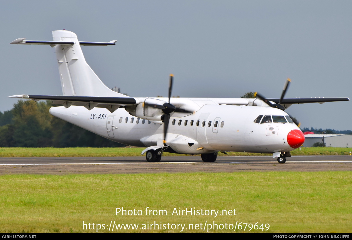 Aircraft Photo of LY-ARI | ATR ATR-42-300 | Danish Air Transport - DAT | AirHistory.net #679649