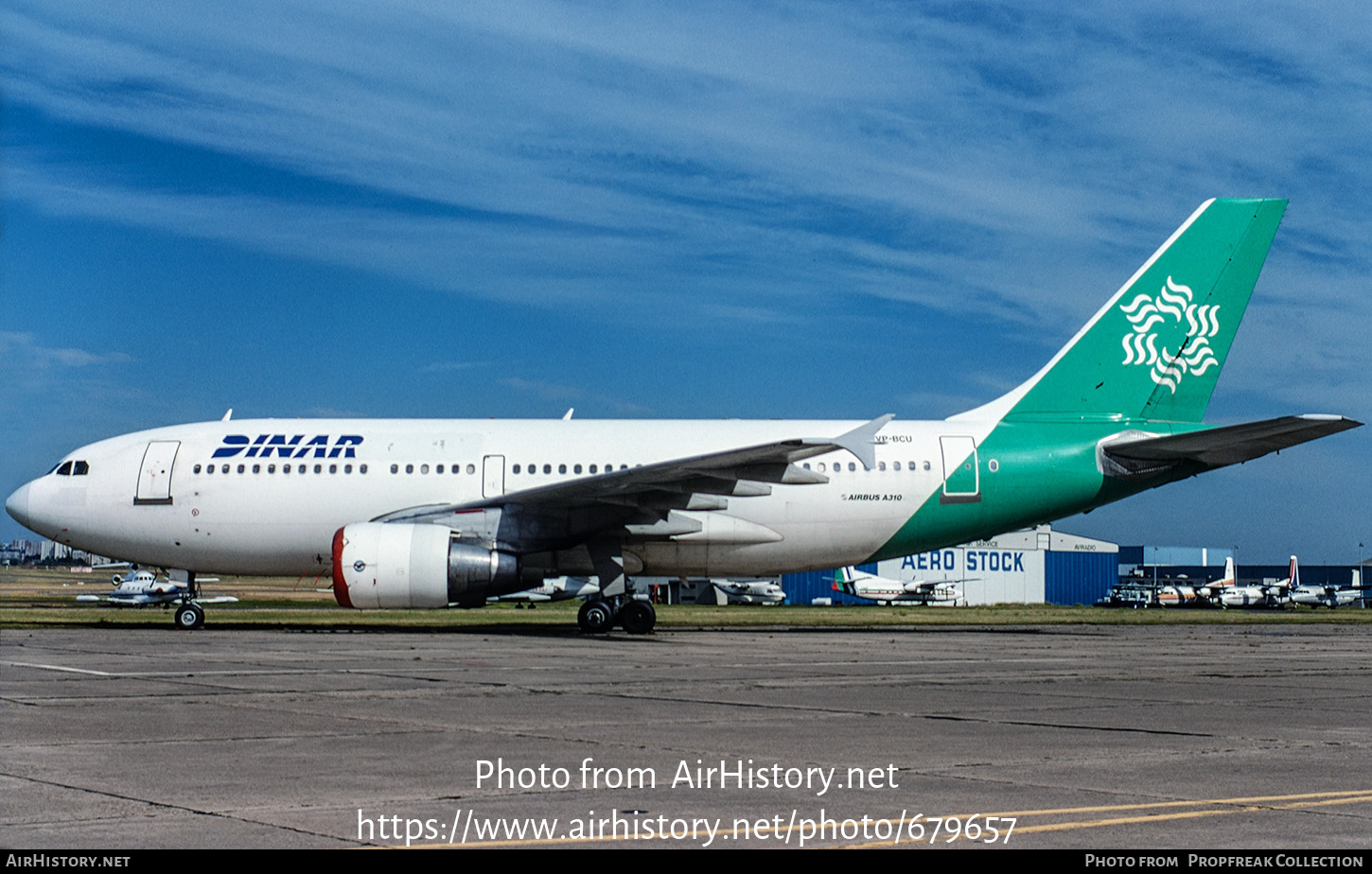 Aircraft Photo of VP-BCU | Airbus A310-324 | Dinar Líneas Aéreas | AirHistory.net #679657