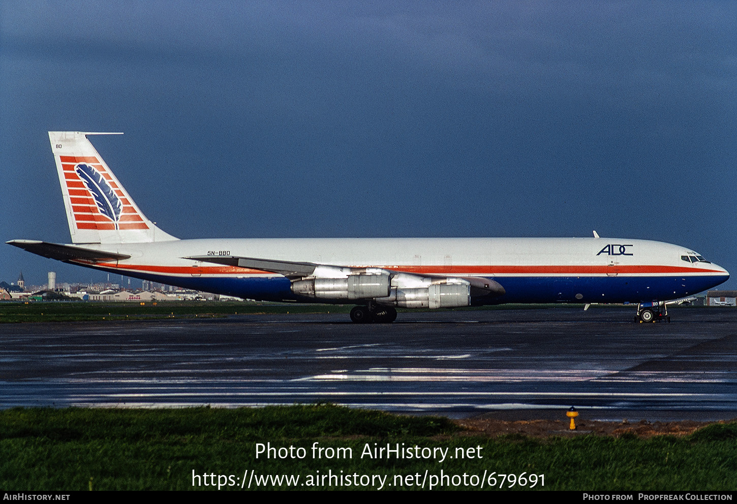 Aircraft Photo of 5N-BBD | Boeing 707-338C | ADC Airlines | AirHistory.net #679691