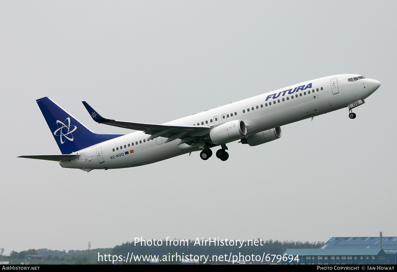 Aircraft Photo of EC-KQQ | Boeing 737-96N/ER | Futura International Airways | AirHistory.net #679694