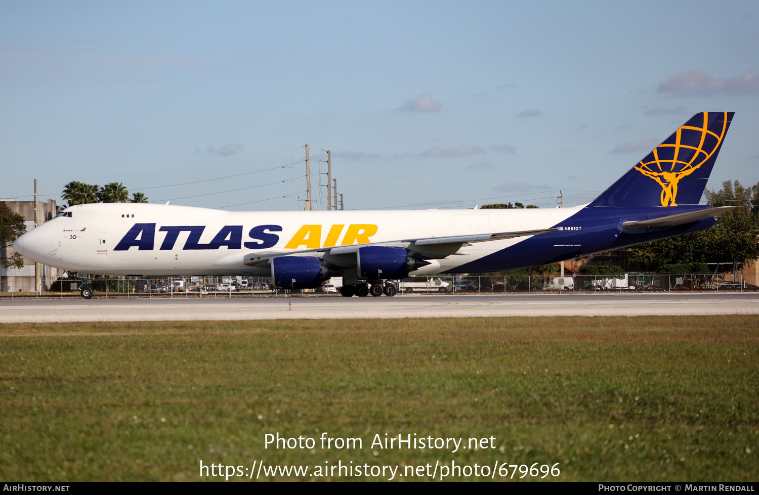 Aircraft Photo of N861GT | Boeing 747-8F | Atlas Air | AirHistory.net #679696