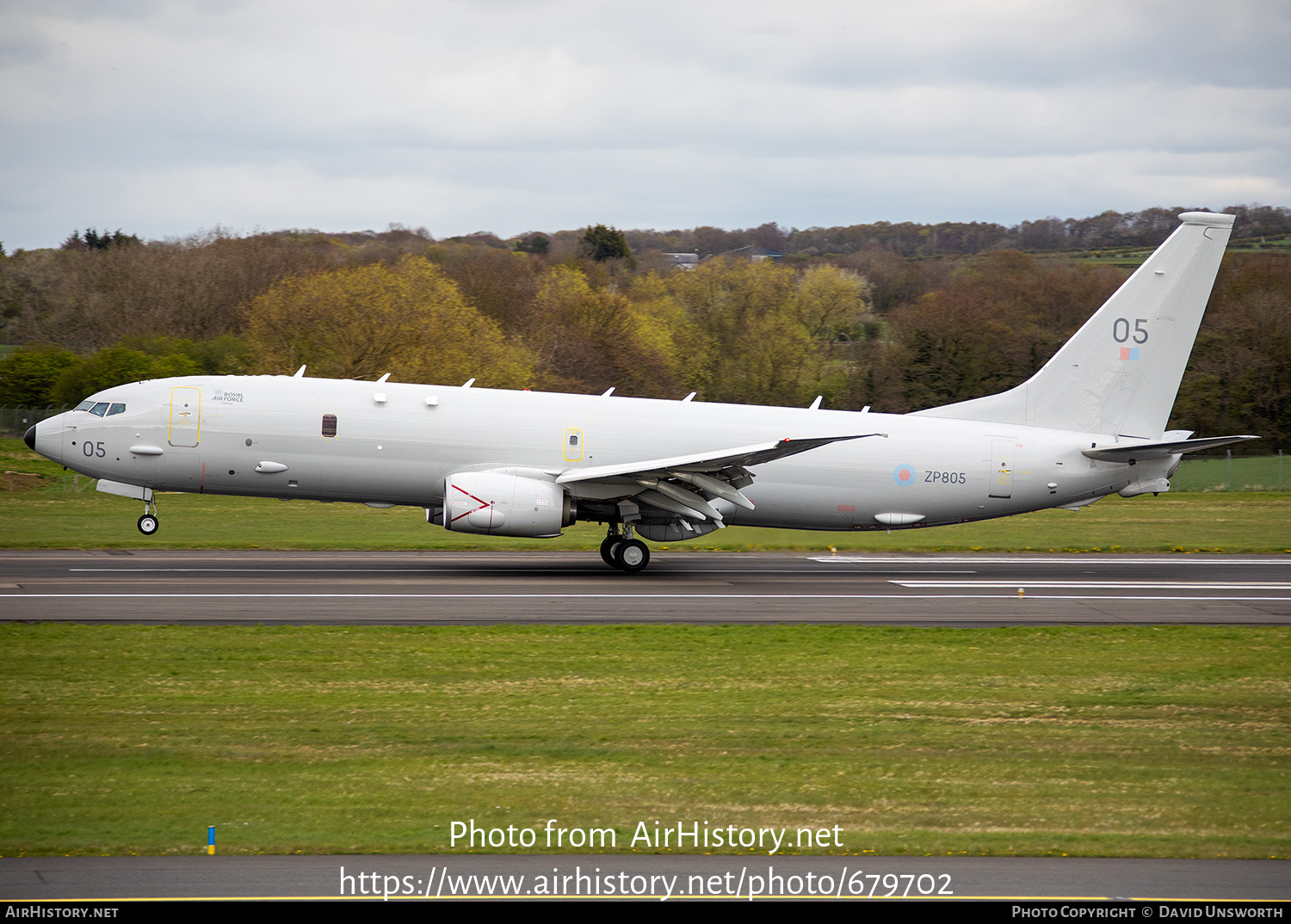 Aircraft Photo of ZP805 | Boeing P-8A Poseidon MRA1 | UK - Air Force ...