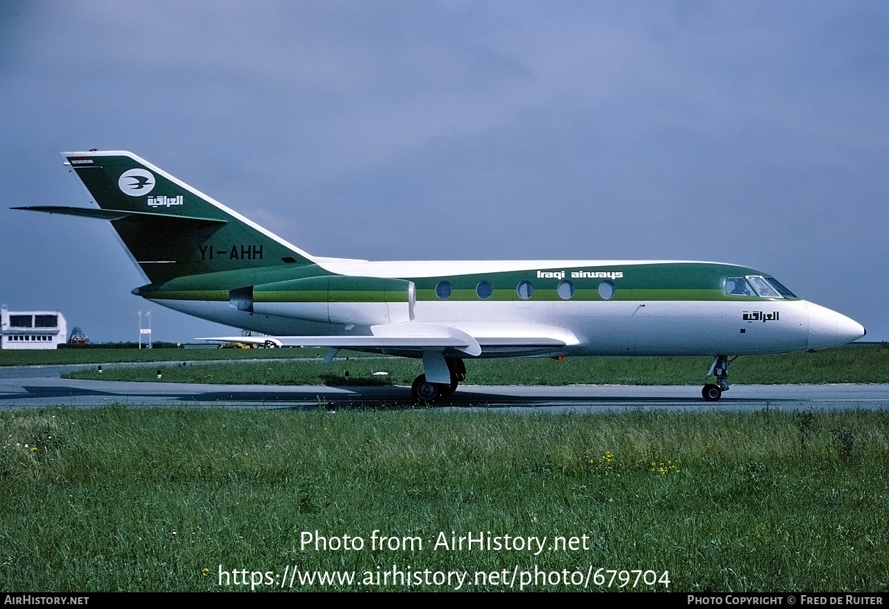 Aircraft Photo of YI-AHH | Dassault Falcon 20F | Iraqi Airways | AirHistory.net #679704