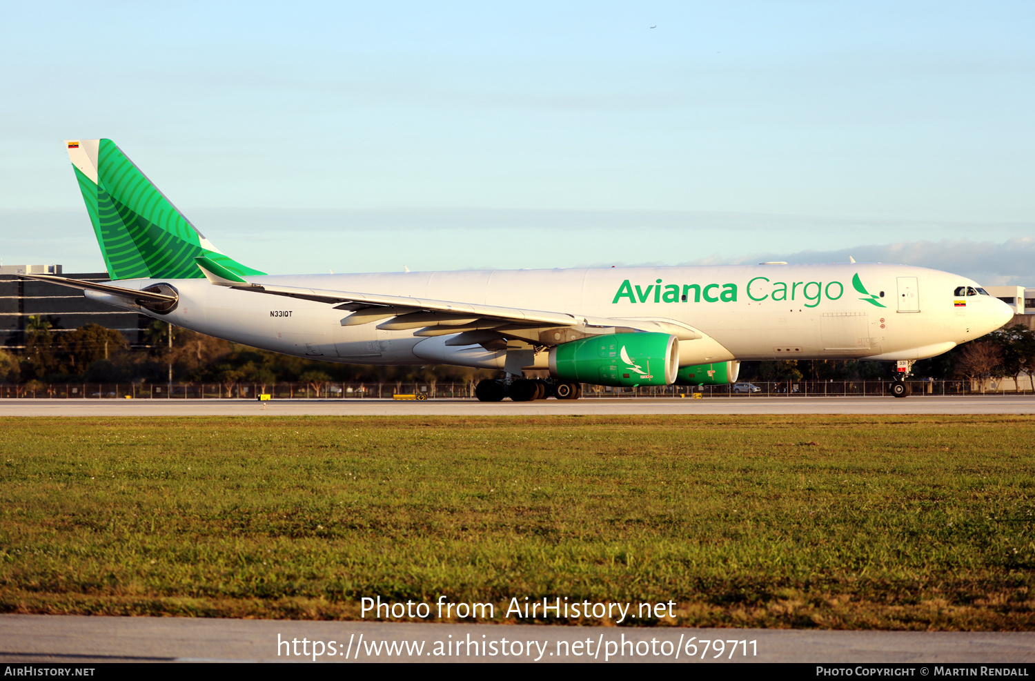 Aircraft Photo of N331QT | Airbus A330-243F | Avianca Cargo | AirHistory.net #679711