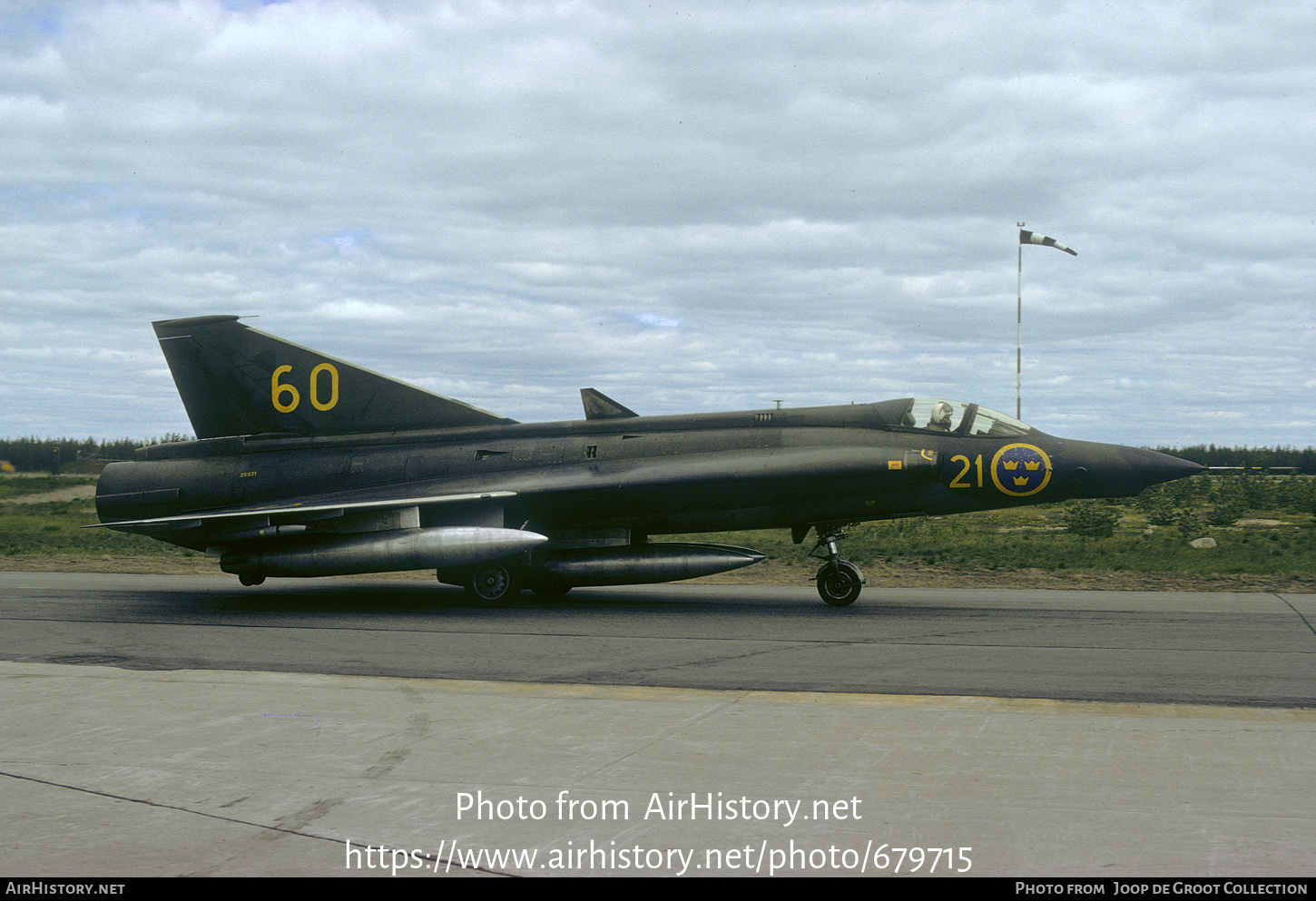 Aircraft Photo of 35931 | Saab S35E Draken | Sweden - Air Force | AirHistory.net #679715