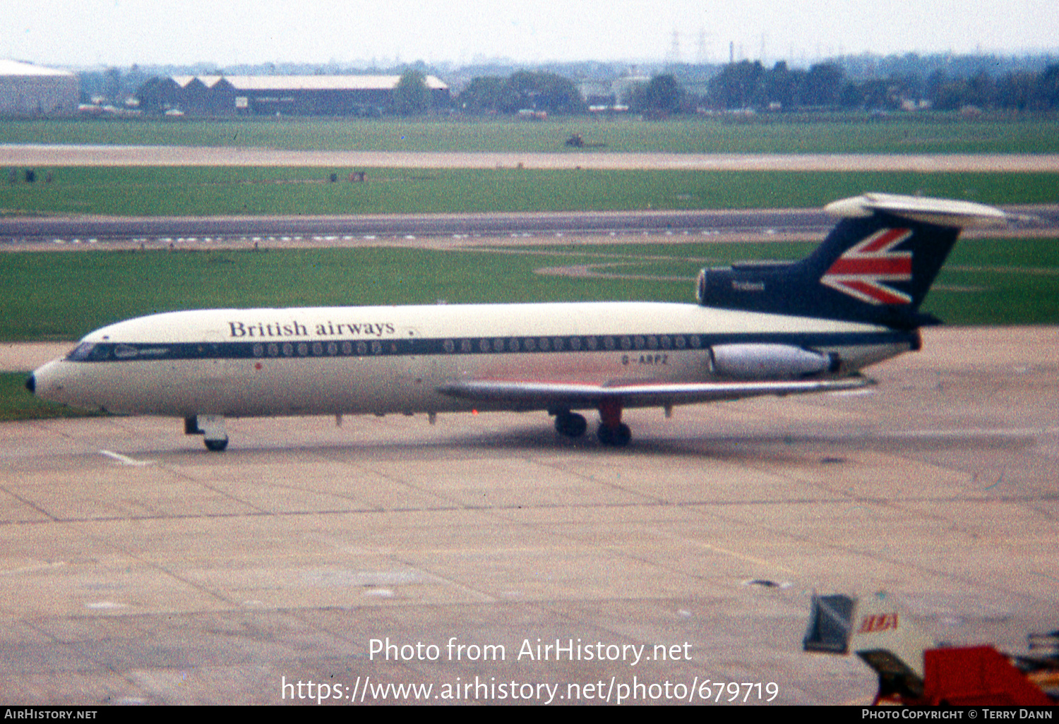 Aircraft Photo of G-ARPZ | Hawker Siddeley HS-121 Trident 1C | British ...