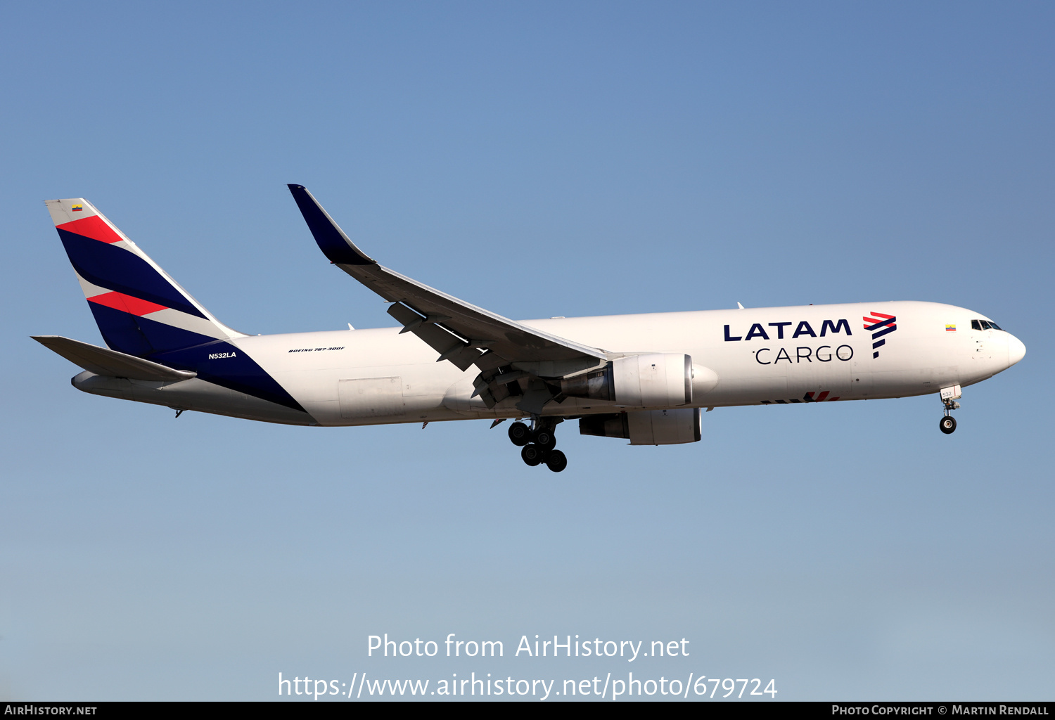 Aircraft Photo of N532LA | Boeing 767-316F/ER | LATAM Cargo | AirHistory.net #679724