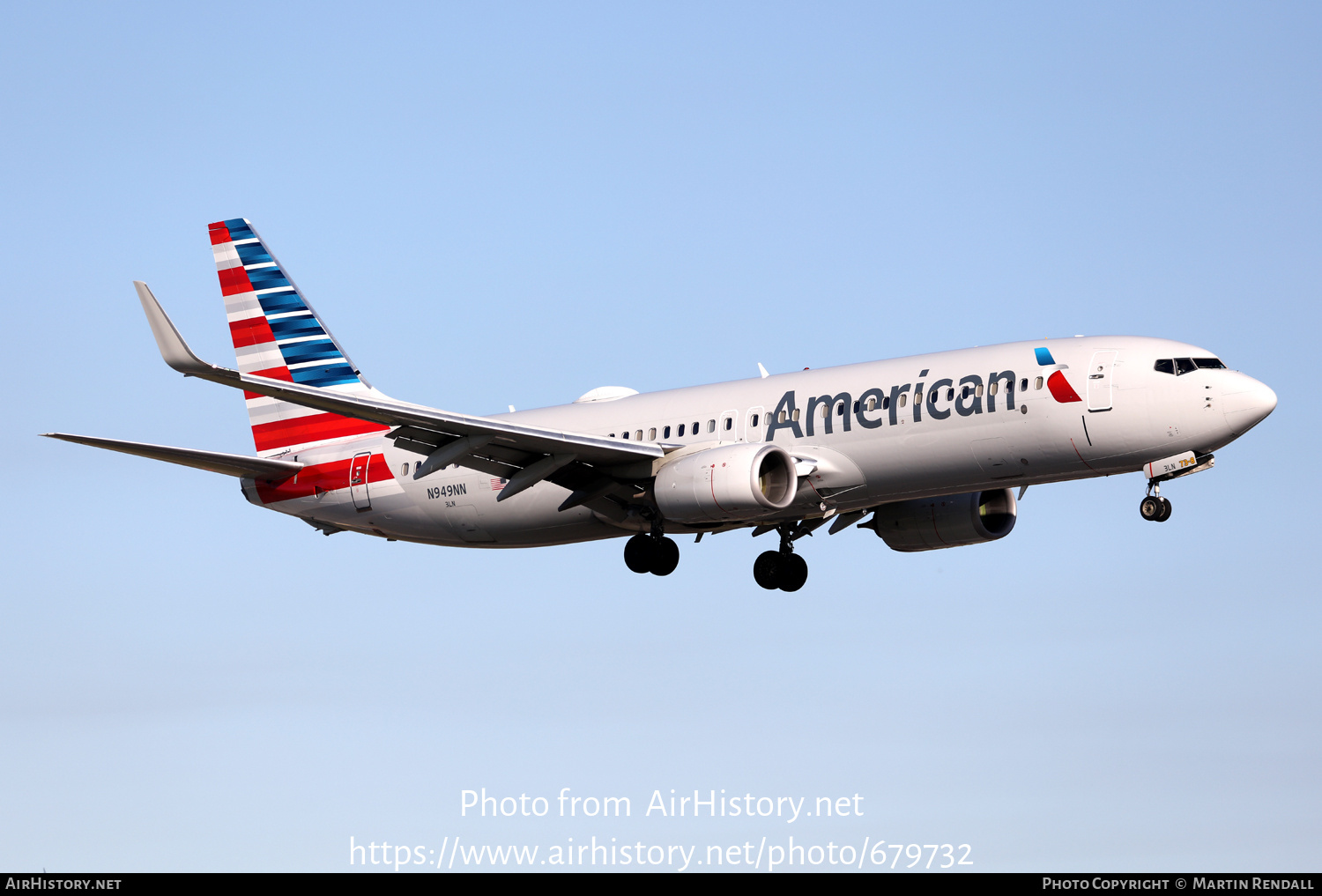 Aircraft Photo of N949NN | Boeing 737-823 | American Airlines | AirHistory.net #679732